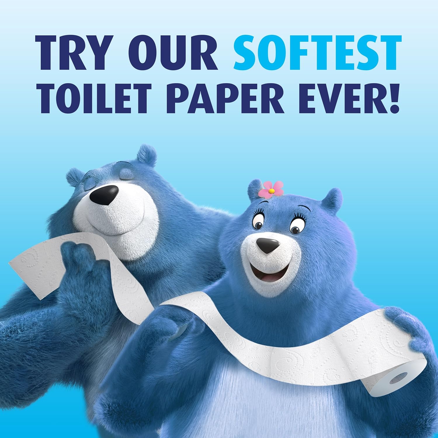 Charmin Ultra soft Jumbo Rolls Septic Safe white
