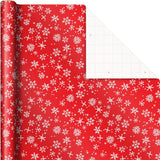 Hallmark Red & Green Christmas Wrapping Paper Set with Bows, Ribbon & Tags, 3 Rolls, 90 Sq Ft – view 5