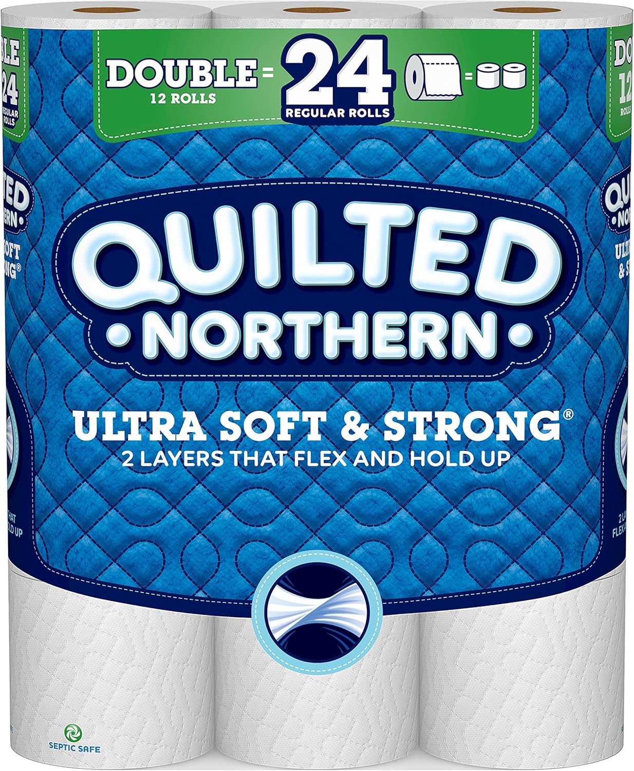 Quilted Northern Ultra Soft & Strong Toilet Paper, 12 Count