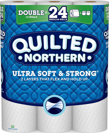 Quilted Northern Ultra Soft & Strong Toilet Paper, 12 Count