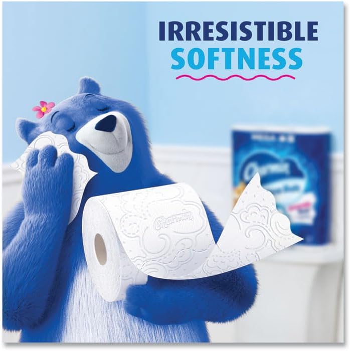 Charmin Ultra Soft Toilet Paper, 2-Ply, 224 Sheets, 18 mega Rolls (08797)
