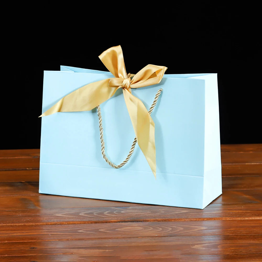 Elegant Paper Gift Bags with Handles - Perfect for Party Favors, Jewelry Packing, and Celebrations like Birthdays, Weddings, and Graduations