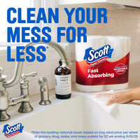 Scott Paper Towels, 12 Double Rolls, Choose A Sheet
