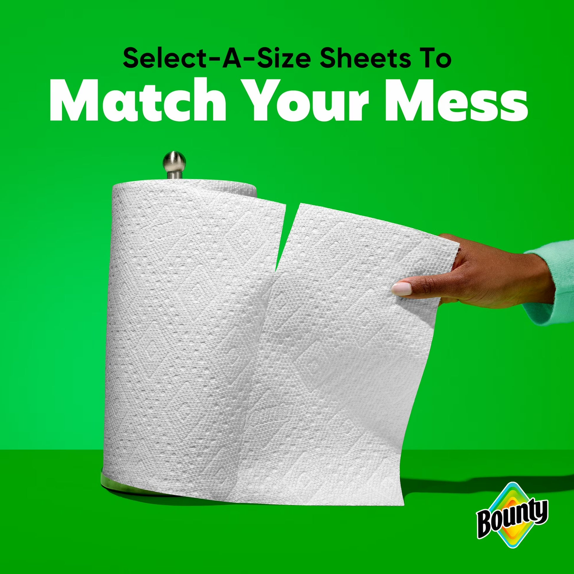 Bounty Select-A-Size Paper Towels, 6-Pack (2 Triple Rolls Each)
