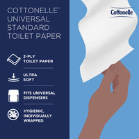 Cottonelle Professional Standard Roll Toilet Paper, 60-Roll Case