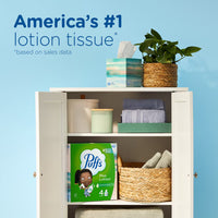 Puffs Plus Lotion Facial Tissue, 8 Mega Cube Boxes