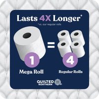 Quilted Northern Ultra Plush Toilet Paper, 30 Mega Rolls