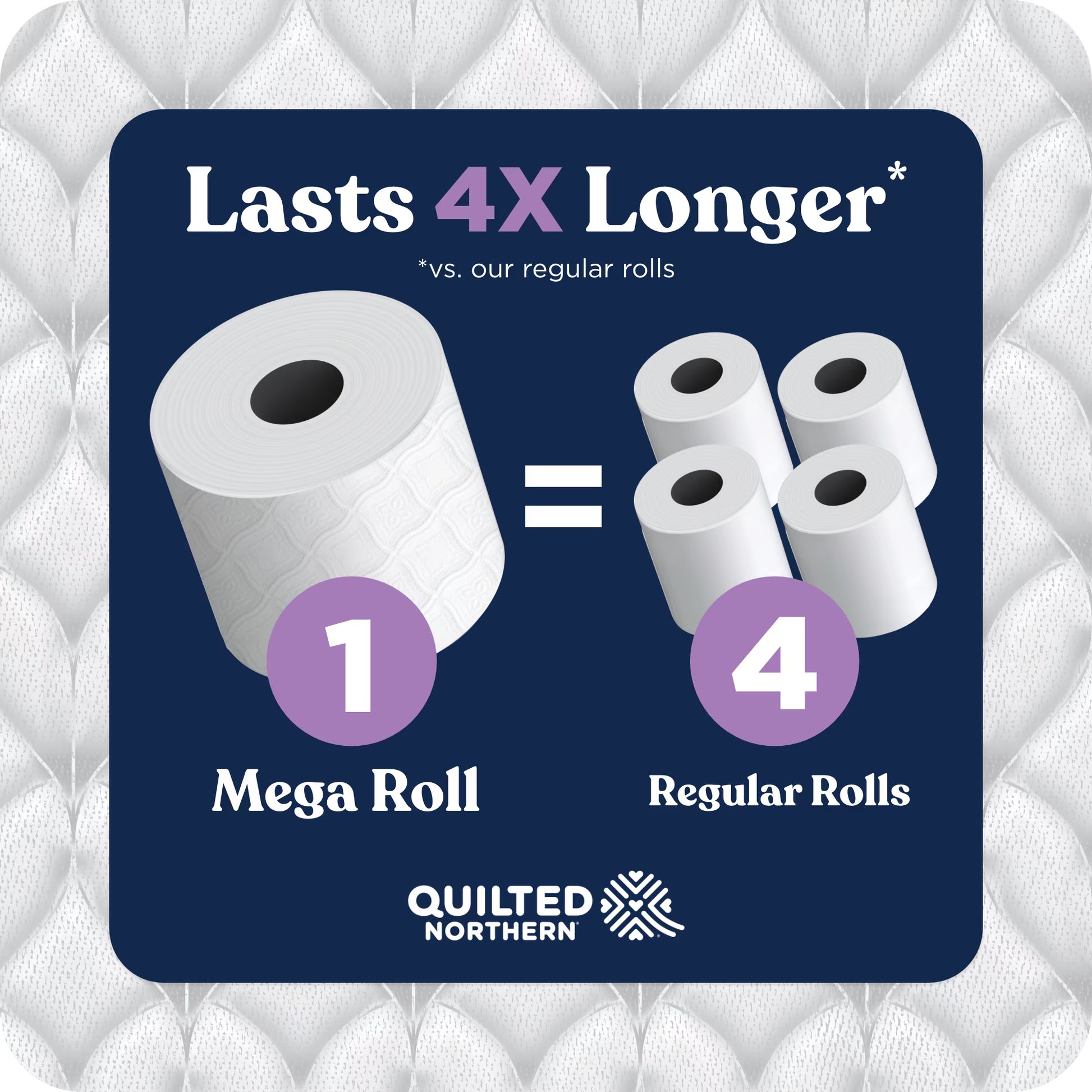 Quilted Northern Ultra Plush Toilet Paper, 6 Mega Rolls