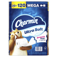 Charmin Ultra Soft Toilet Paper, 30 Mega Rolls