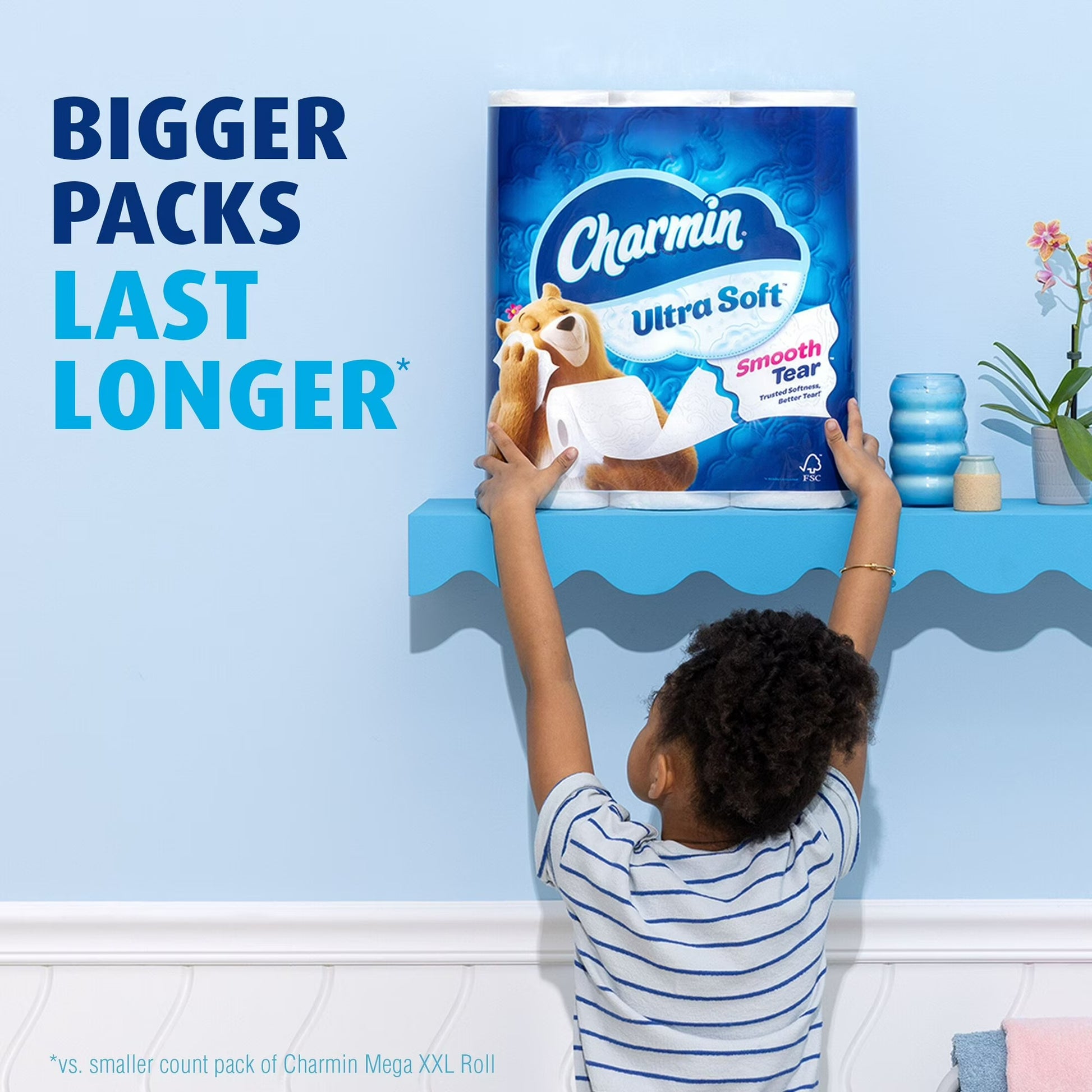 Charmin Ultra Soft Toilet Paper, 9 Mega XXL Rolls