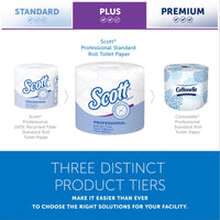 Scott Professional Standard Roll Toilet Paper, 80-Roll Case, 550 Sheets