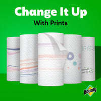 Bounty Select-A-Size Paper Towels, Print, 6 Double Rolls
