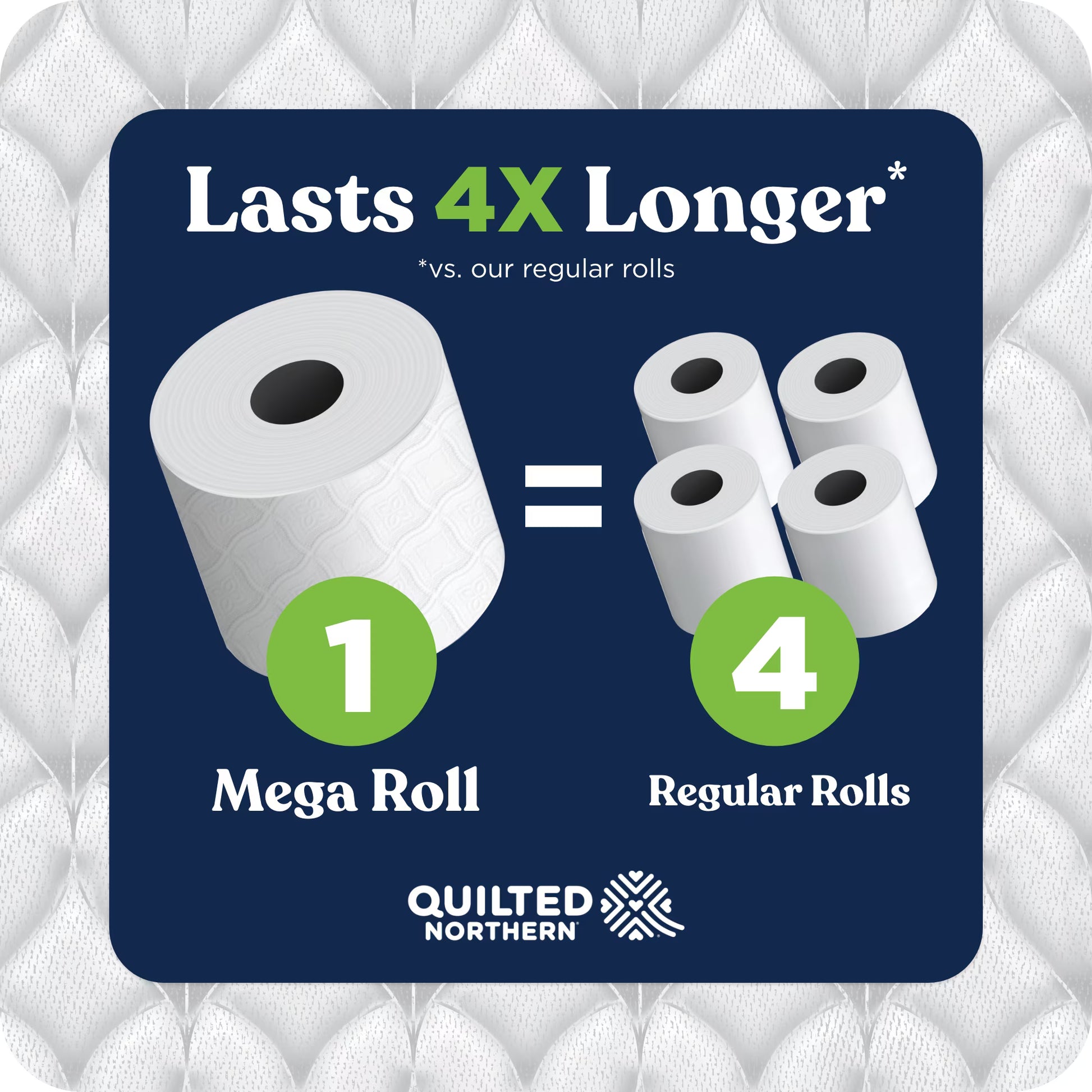 Quilted Northern Ultra Soft & Strong Toilet Paper, 18 Mega Rolls