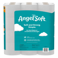 Angel Soft Toilet Paper, 24 Mega Rolls, 2-Ply, 320 Sheets Per Roll