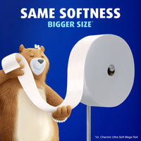 Charmin Ultra Soft Forever Roll Starter Kit, Holder + 2 Giant Rolls