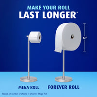Charmin Ultra Soft Forever Roll Refill Rolls, 3-Pack