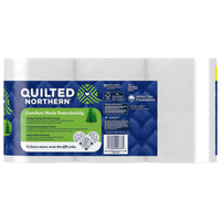 Quilted Northern Ultra Soft & Strong Toilet Paper, 12 Mega Rolls