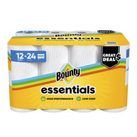 Bounty Essentials Select-A-Size Paper Towels, 12 Double Rolls