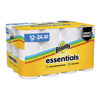 Bounty Essentials Select-A-Size Paper Towels, 12 Double Rolls