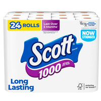 Scott 1000 Toilet Paper, 24 Rolls