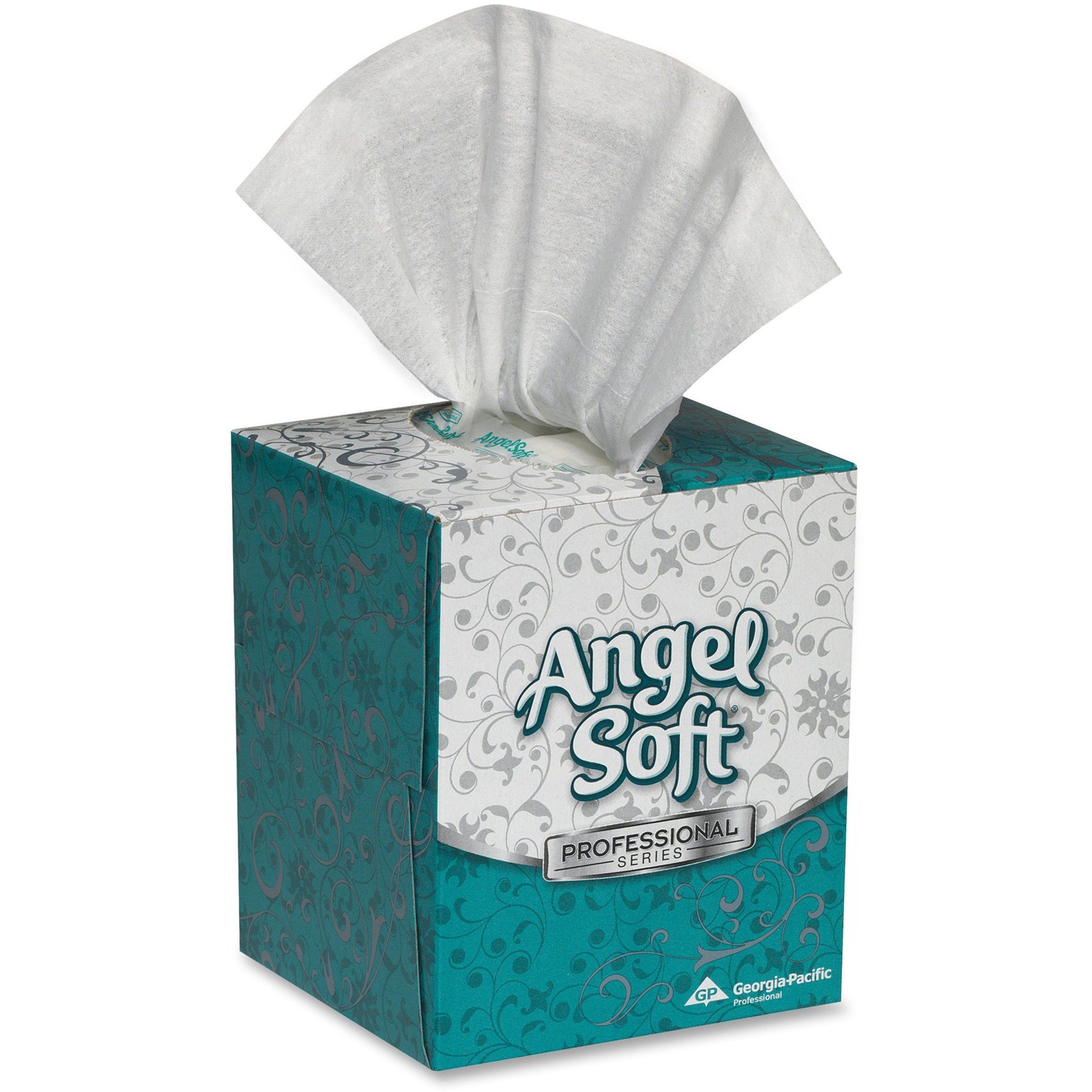 Angel Soft Professional Cube Box Facial Tissue, 36-Box Case