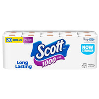 Scott 1000 Toilet Paper, 20 Rolls