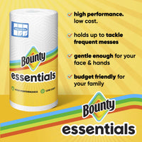 Bounty Essentials Select-A-Size Paper Towels, 12 Double Rolls