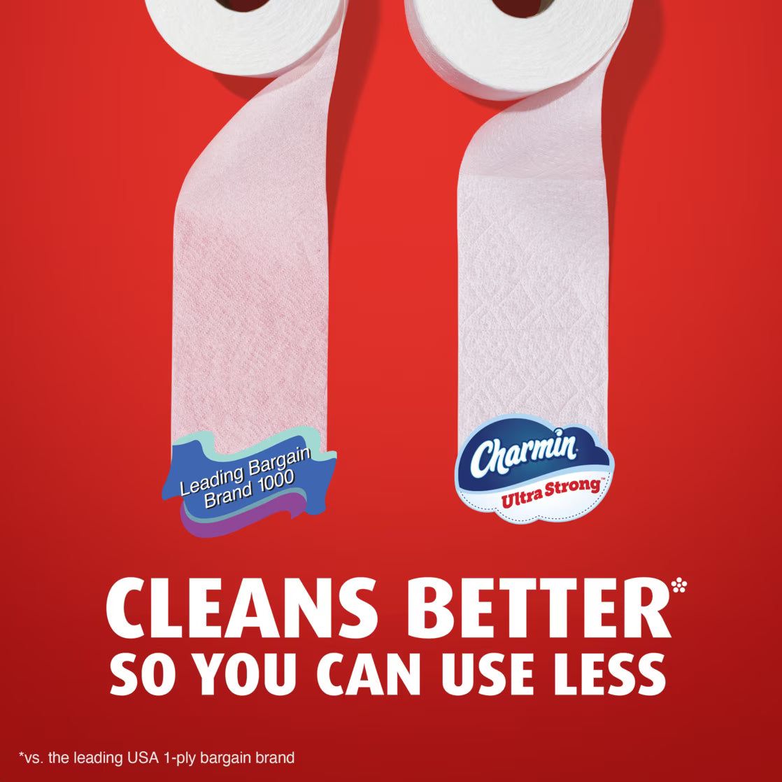 Charmin Ultra Strong Toilet Paper, 24 Mega XL Rolls