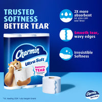 Charmin Ultra Soft Toilet Paper, 16 Mega XL Rolls