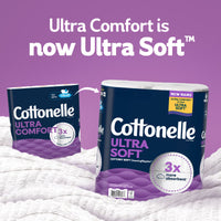 Cottonelle Ultra Soft Toilet Paper, 24 Mega Rolls