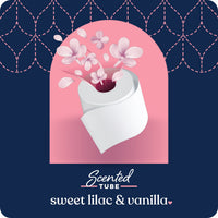 Quilted Northern Ultra Plush Toilet Paper, Sweet Lilac & Vanilla Scented Tube, 12 Mega Rolls