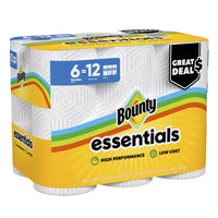 Bounty Essentials Select-A-Size Paper Towels, 6 Double Rolls
