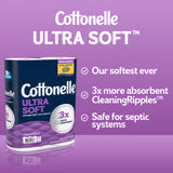 Cottonelle Ultra Soft Toilet Paper, 24 Mega Rolls