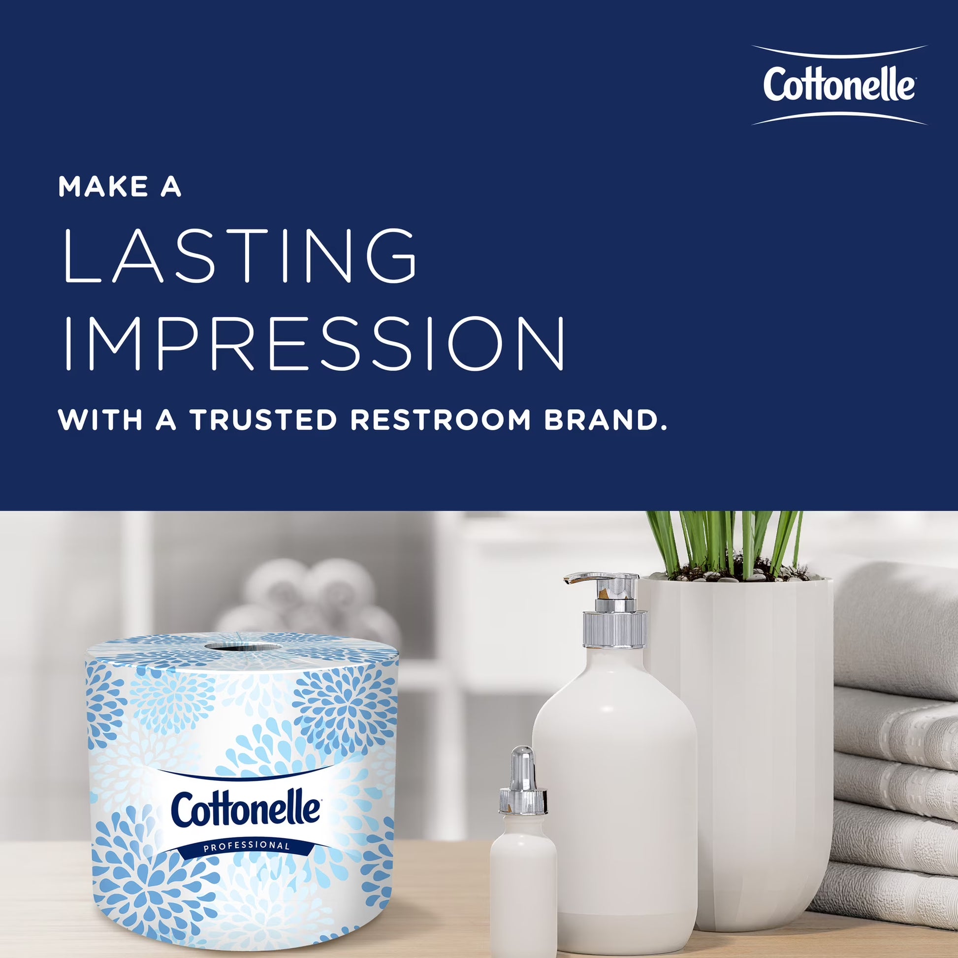 Cottonelle Professional Standard Roll Toilet Paper, 60-Roll Case