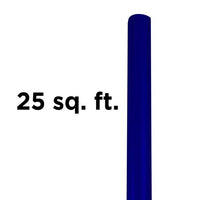 JAM Paper Royal Blue Glossy Wrapping Paper, 2 Rolls, 25 Sq Ft Per Roll
