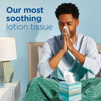 Puffs Plus Lotion Facial Tissue, 8 Mega Cube Boxes