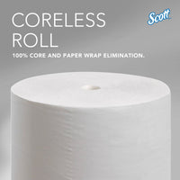Scott Essential Coreless Standard Roll Toilet Paper, 36-Roll Case