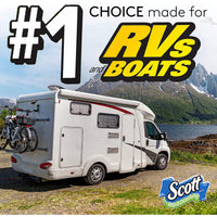 Scott Rapid-Dissolving Toilet Paper for RVs & Boats, 48 Double Rolls