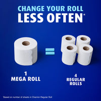 Charmin Ultra Soft Toilet Paper, 4-Pack (24 Mega Rolls Total)