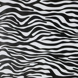 JAM Paper Black & White Zebra Wrapping Paper, 2 Rolls, 50 Sq Ft Total