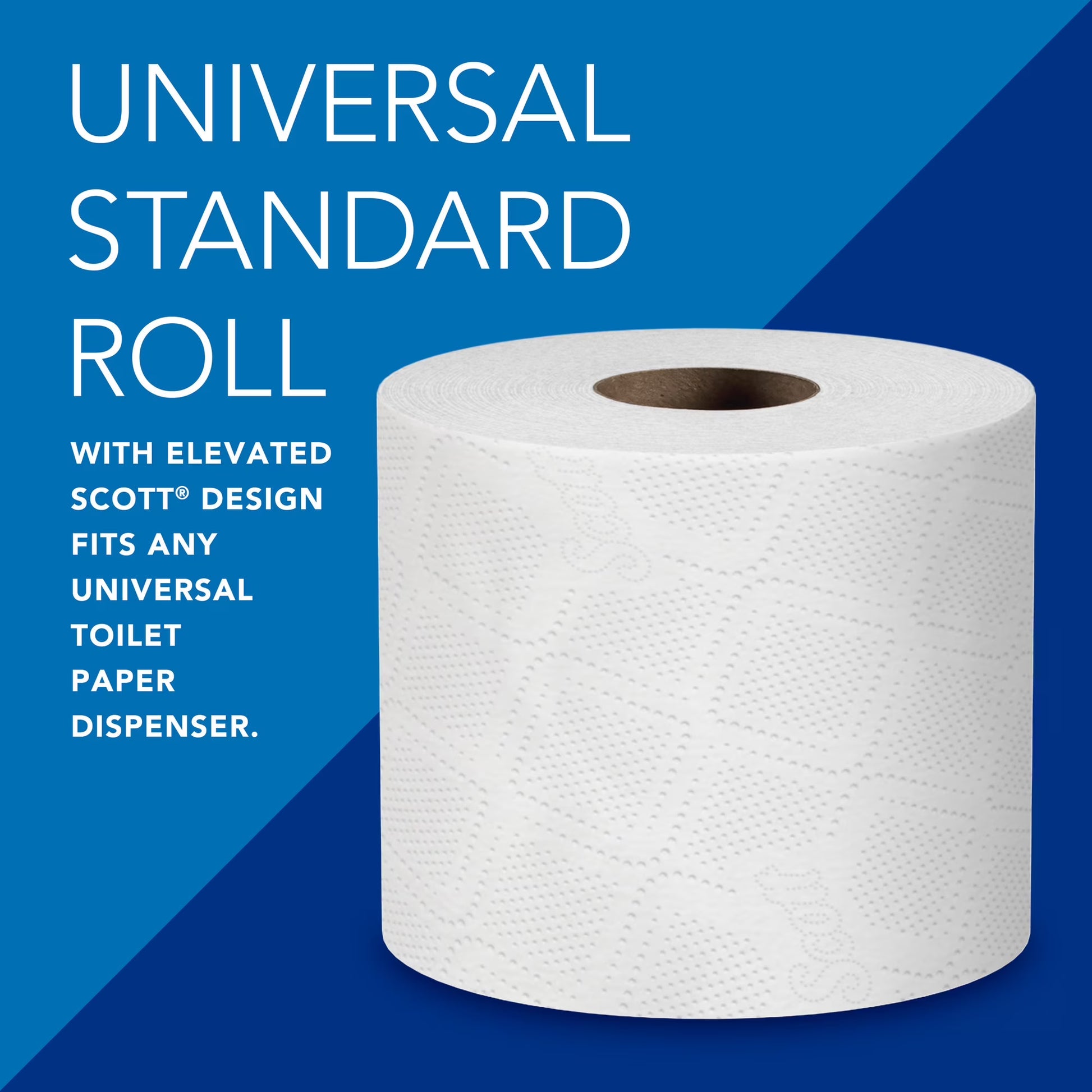 Scott Professional Standard Roll Toilet Paper, 80-Roll Case, 550 Sheets
