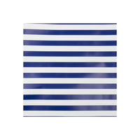 JAM Paper Blue & White Striped Wrapping Paper, 2 Rolls, 50 Sq Ft Total