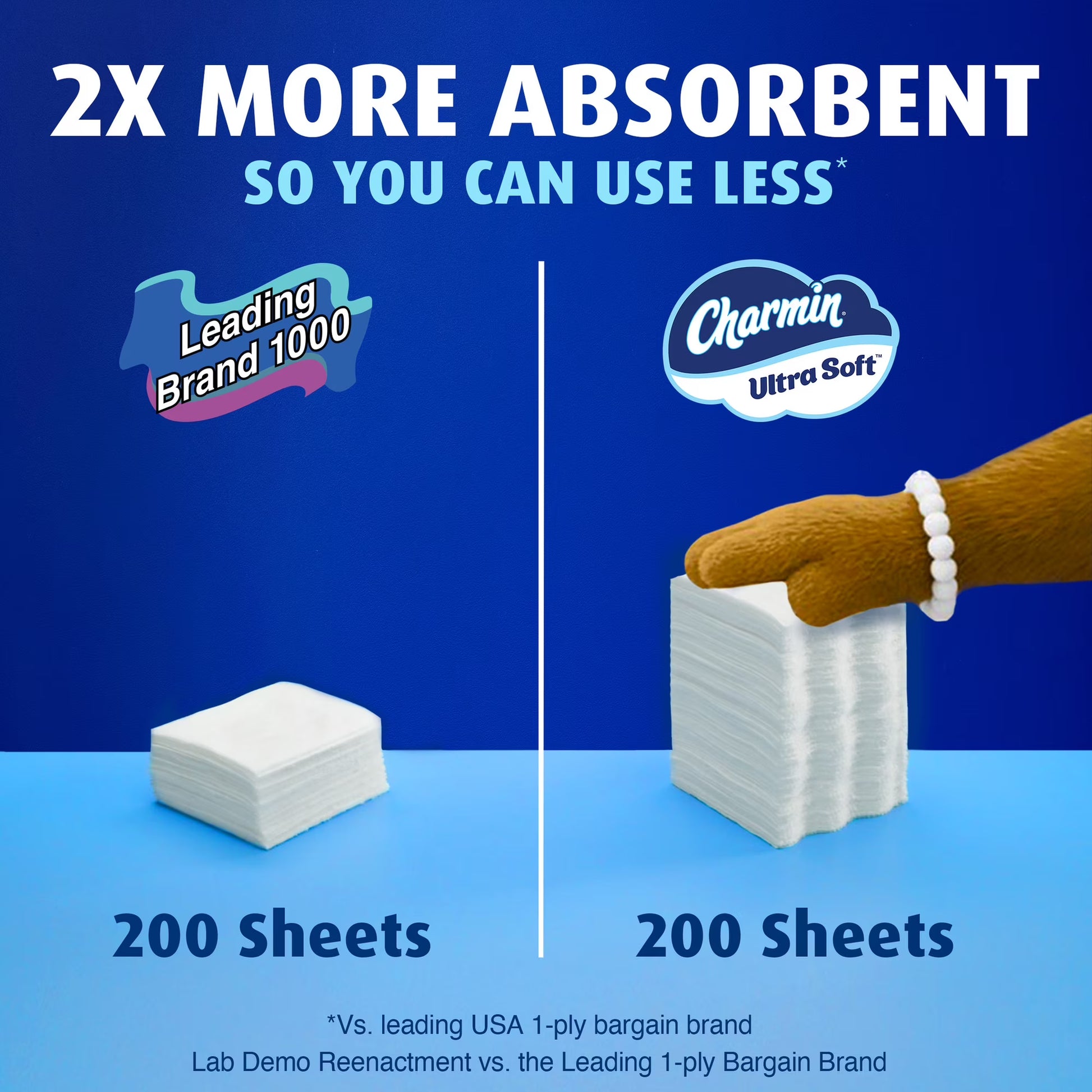 Charmin Ultra Soft Toilet Paper, 4-Pack (24 Mega Rolls Total)