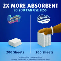 Charmin Ultra Soft Toilet Paper, 4-Pack (24 Mega Rolls Total)