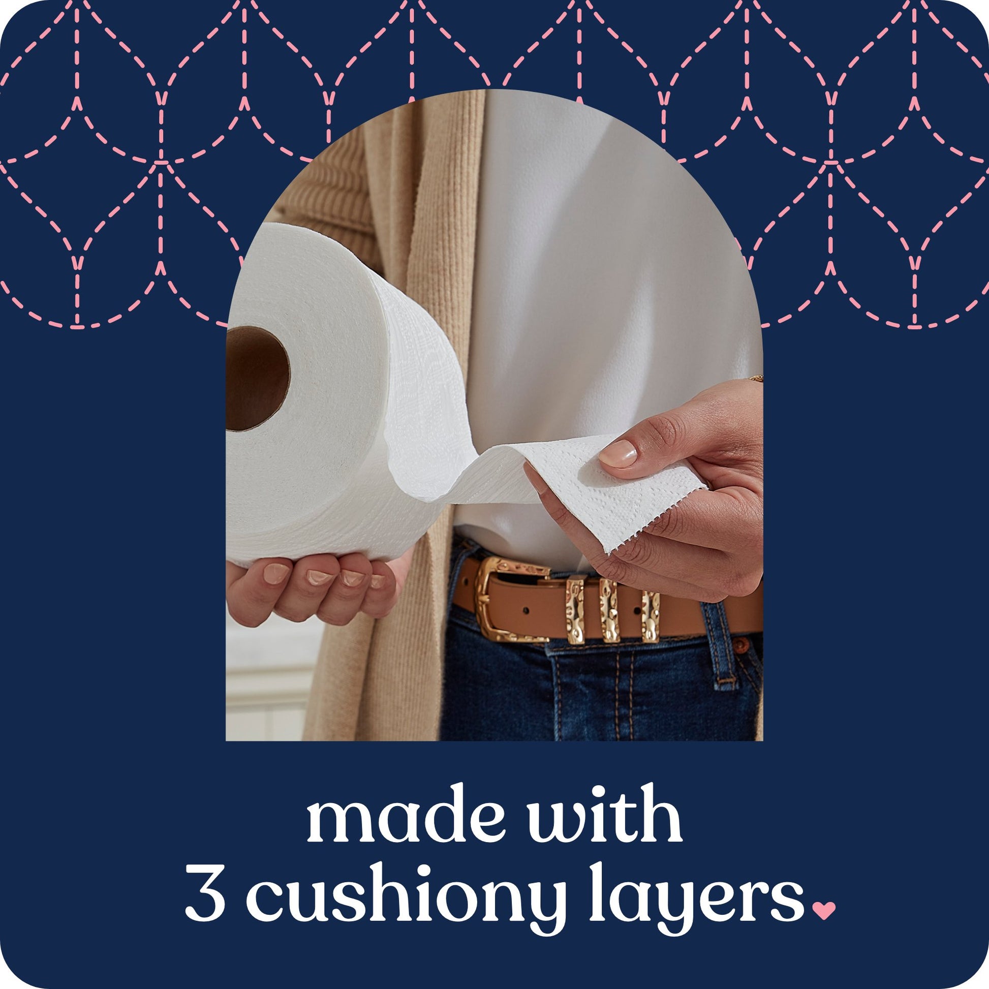 Quilted Northern Ultra Plush Toilet Paper, Sweet Lilac & Vanilla Scented Tube, 12 Mega Rolls