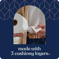 Quilted Northern Ultra Plush Toilet Paper, Sweet Lilac & Vanilla Scented Tube, 12 Mega Rolls