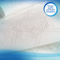Scott Coreless Jumbo Roll Toilet Paper, 12-Roll Case, 1,150 ft Each