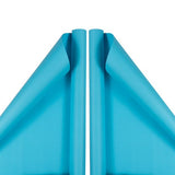 JAM Peacock Blue Matte Wrapping Paper, 2 Rolls, 50 Sq Ft Total