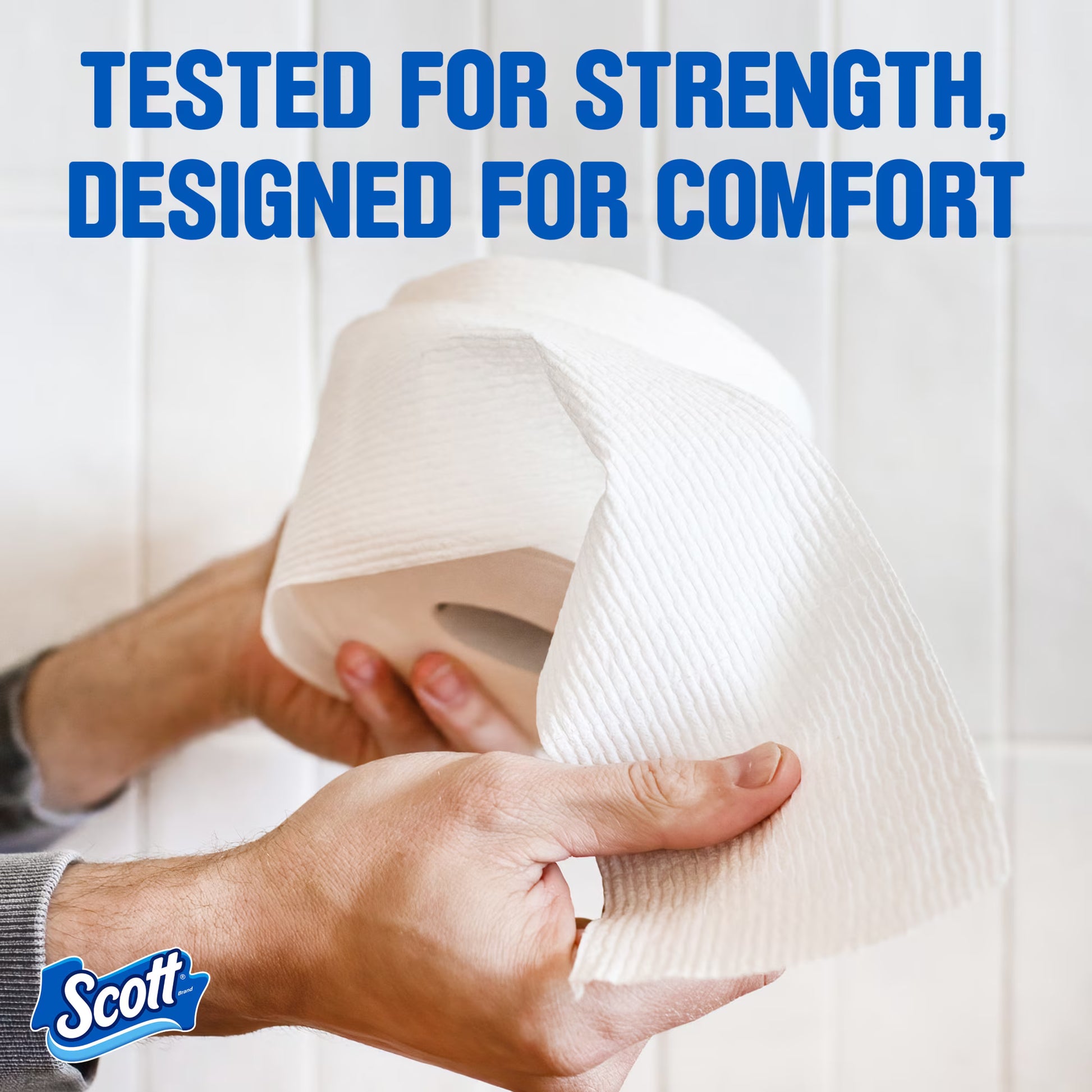 Scott ComfortPlus Toilet Paper, 4-Pack (48 Mega Rolls Total)