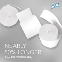 Scott Essential Coreless Standard Roll Toilet Paper, 36-Roll Case